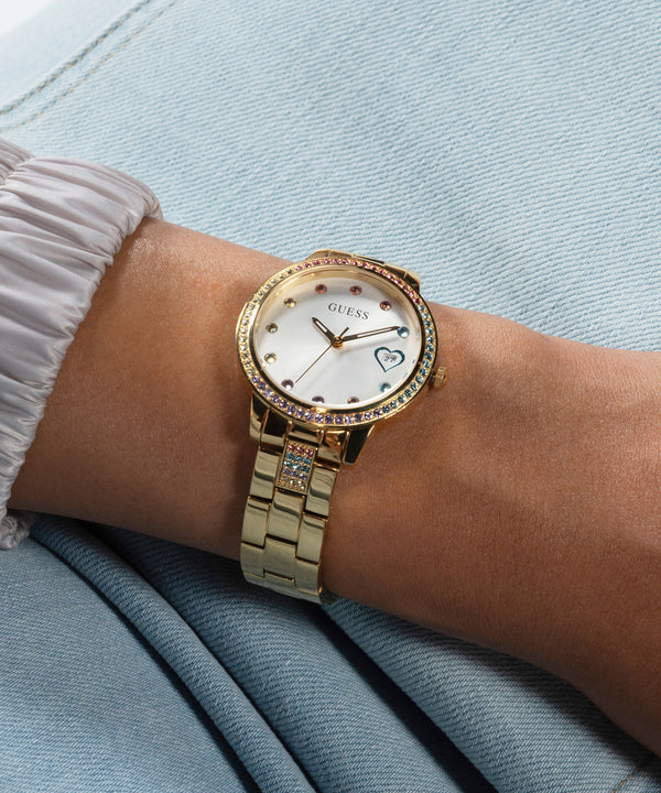 Guess Ladies Gold Wristwatch Additional View