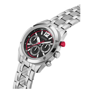 Guess Gents Silver-Tone Stainless Steel Watches Secondary View