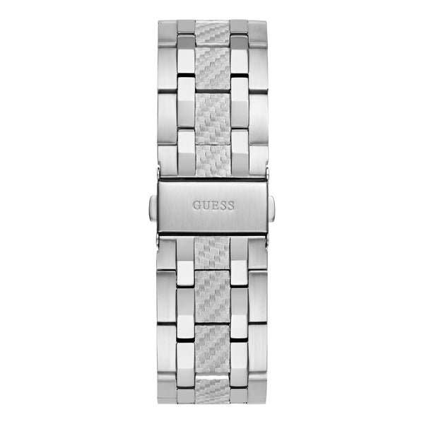 Guess Gents Silver Tone Stainless Steel Watches Additional View