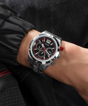 Guess Gents Silver Watches Additional View