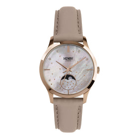 Henry London Moonphase Ladies Watch  HL35-LS-0320