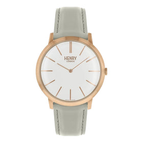 Henry London Gents Leather Strap Watch HL40-S-0290