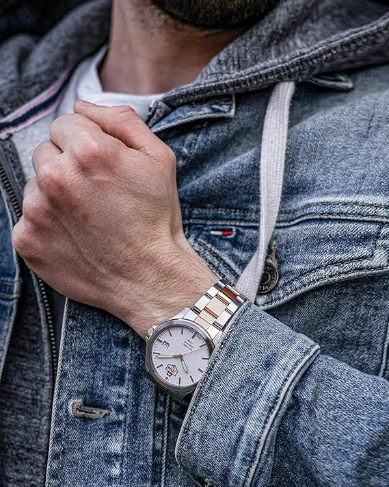Jacques Du Manoir Gents Stainless Steel Quartz Watch Additional View