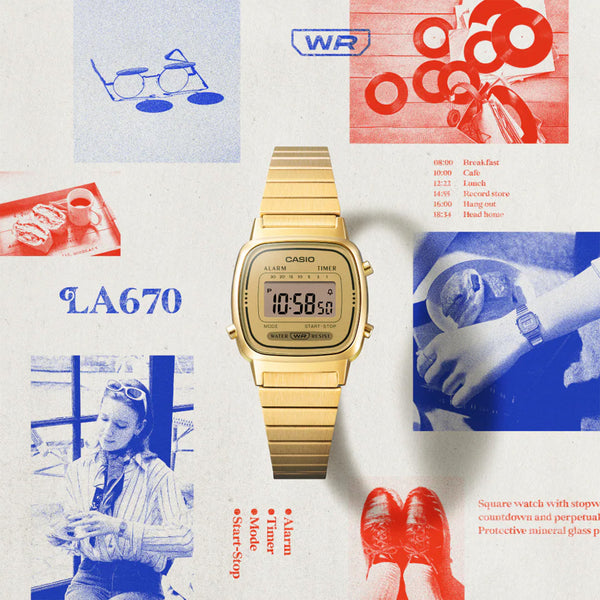 Casio Ladies PVD Plated Stainless Steel Quartz Watch Additional View