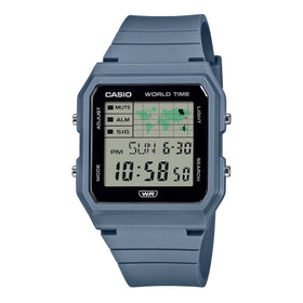 Casio Gents Vintage Five Alarm World Map Watch LF-30W-2AEF