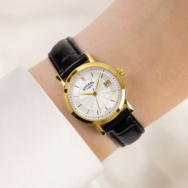 Rotary Ladies Leather Watches Additional View