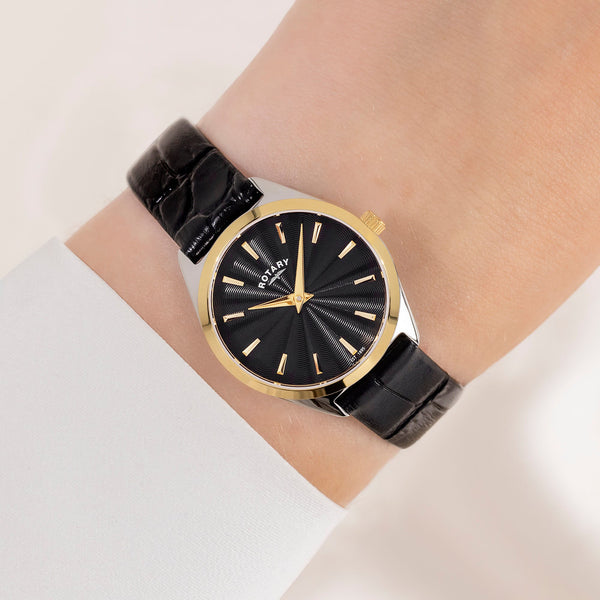Rotary Ladies Leather Watches Additional View