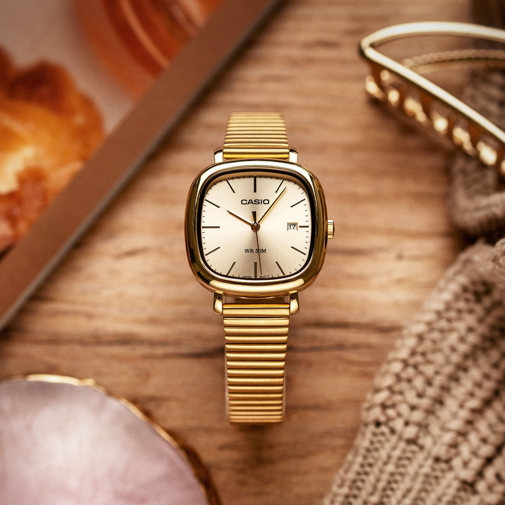 Casio Ladies Stainless Steel Quartz Watch Primary View