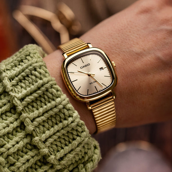 Casio Ladies Champagne Quartz Watch Additional View