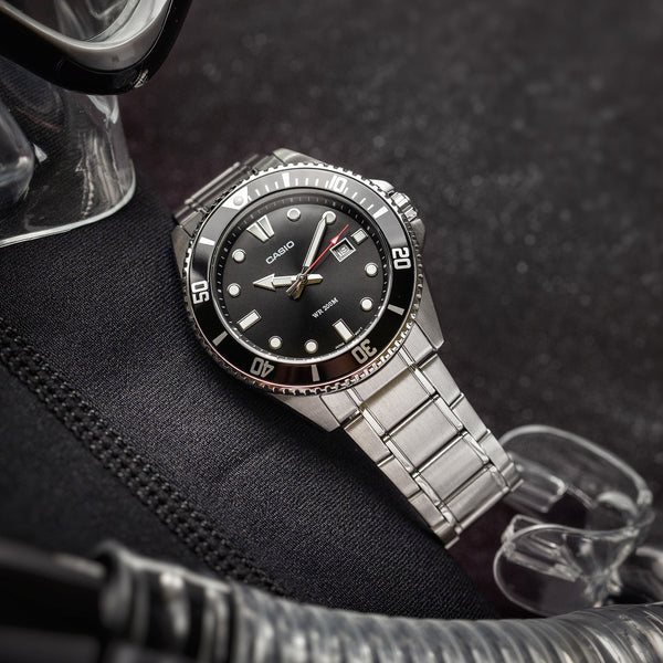 Casio Gents Black Wristwatch Additional View