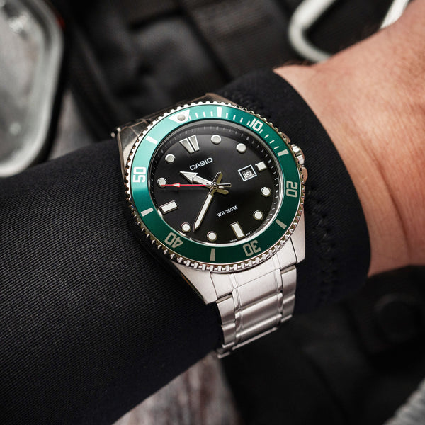 Casio Gents Black Quartz Watch Additional View