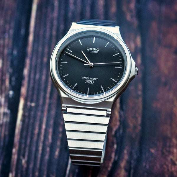 Casio Gents Black Wristwatch Additional View