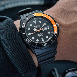 Casio Gents Black Wristwatch Additional View