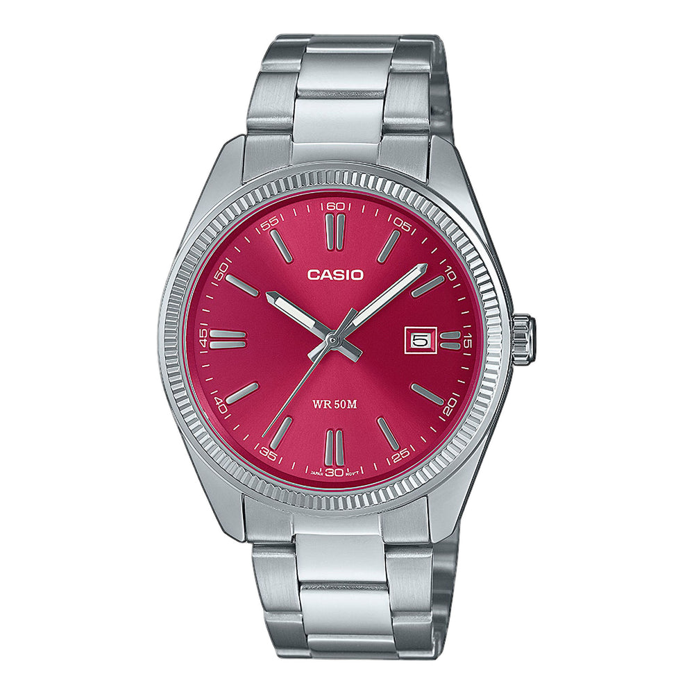 Casio Gents Stainless Steel Quartz Watch Primary View