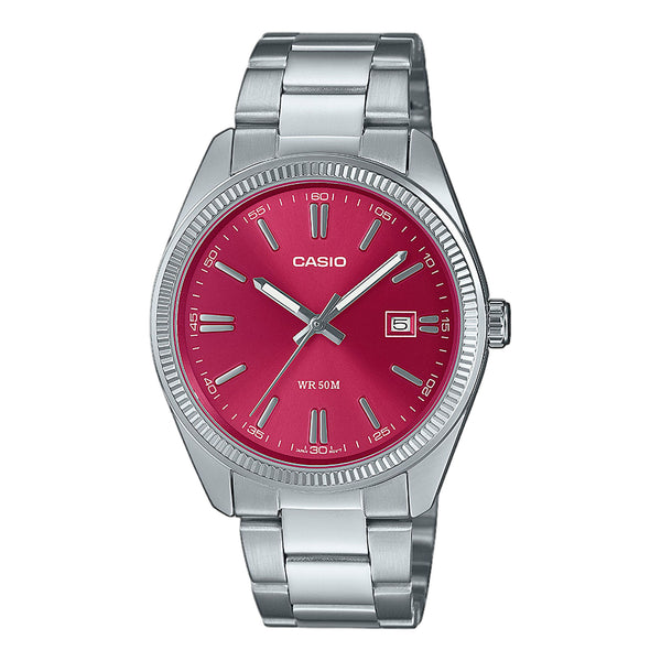 Casio Gents Stainless Steel Quartz Watch Primary View