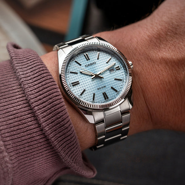 Casio Gents Turquoise Watches Additional View