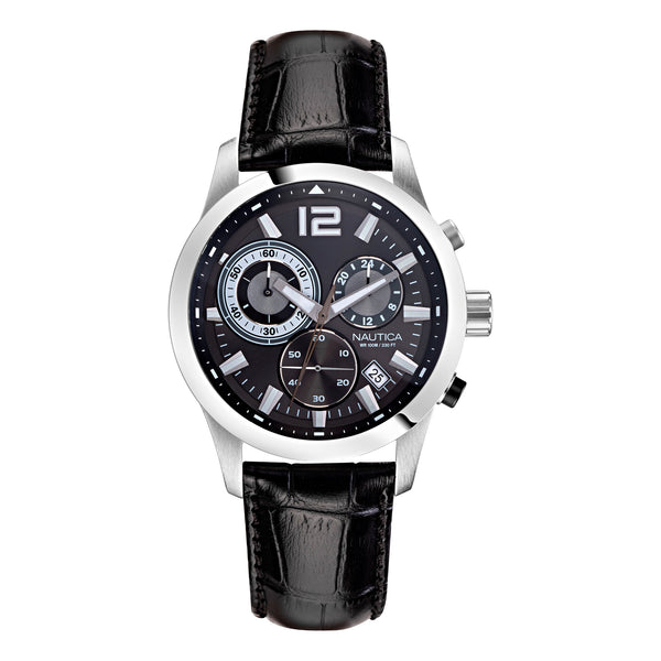 Nautica Gents Stainless Steel Quartz Watch Primary View