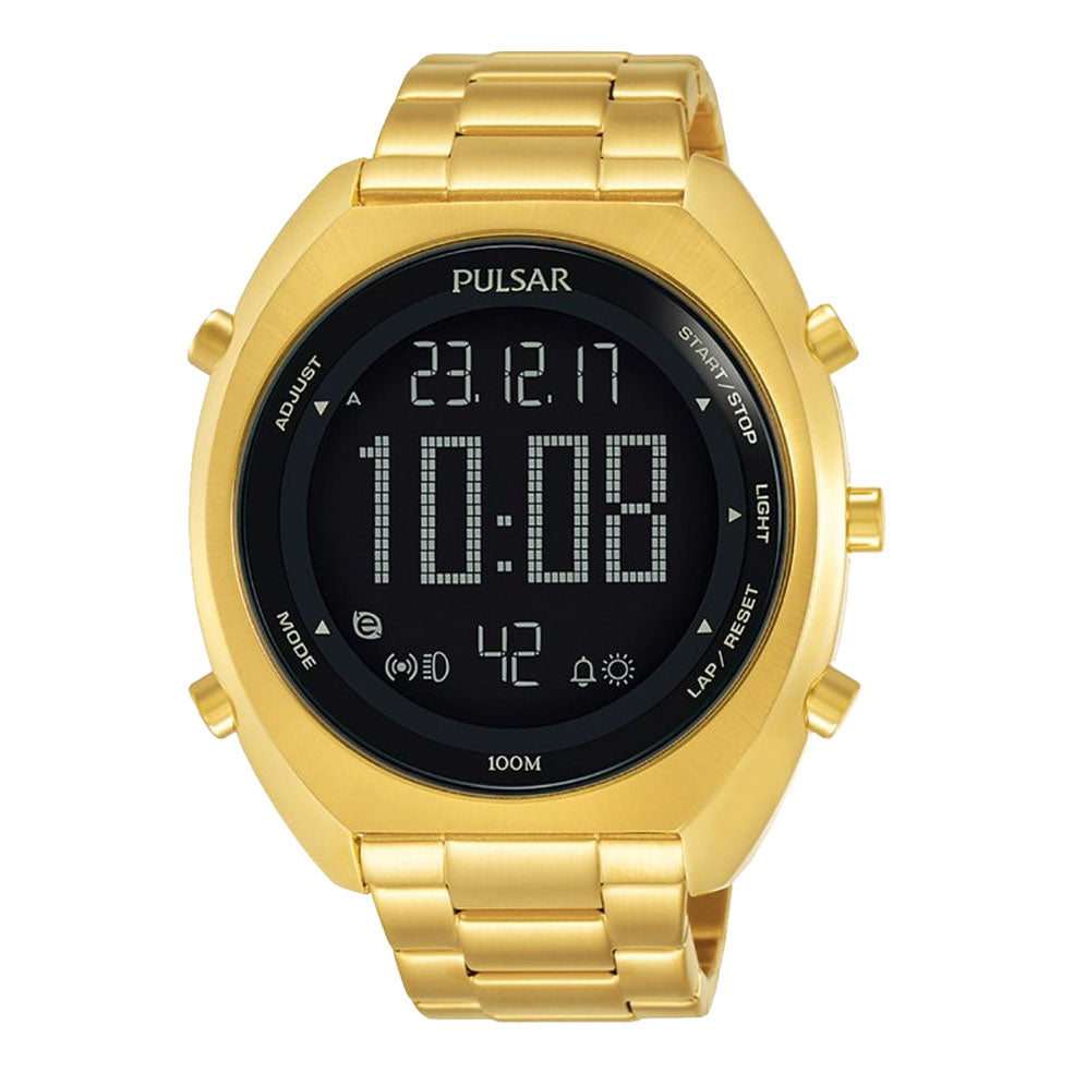 Pulsar Gents PVD Plated Stainless Steel Quartz Watch Primary View