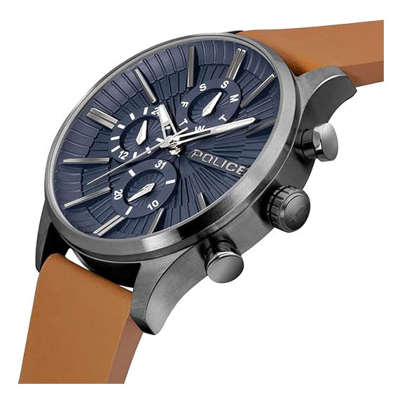 Police Gents Blue Watches Additional View
