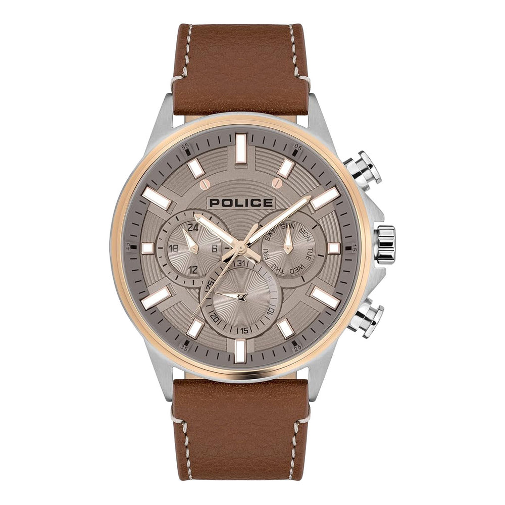 Police Gents Stainless Steel Quartz Watch Primary View