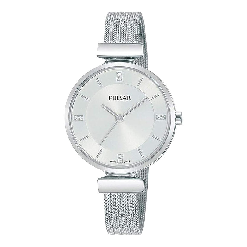 Pulsar Ladies Stainless Steel Quartz Watch Primary View