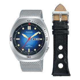 Pulsar Gents Dress Bracelet 42mm Watch PJ6097X2