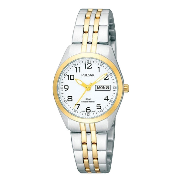 Pulsar Ladies Stainless Steel Quartz Watch Primary View
