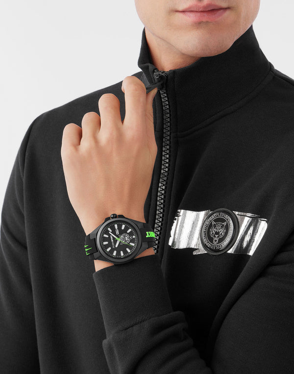 Plein Sport Gents Rubber Quartz Watch Additional View