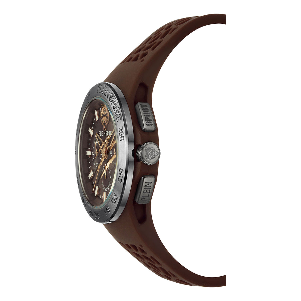 Plein Sport Gents Ion Coated Stainless Steel Quartz Watch Primary View