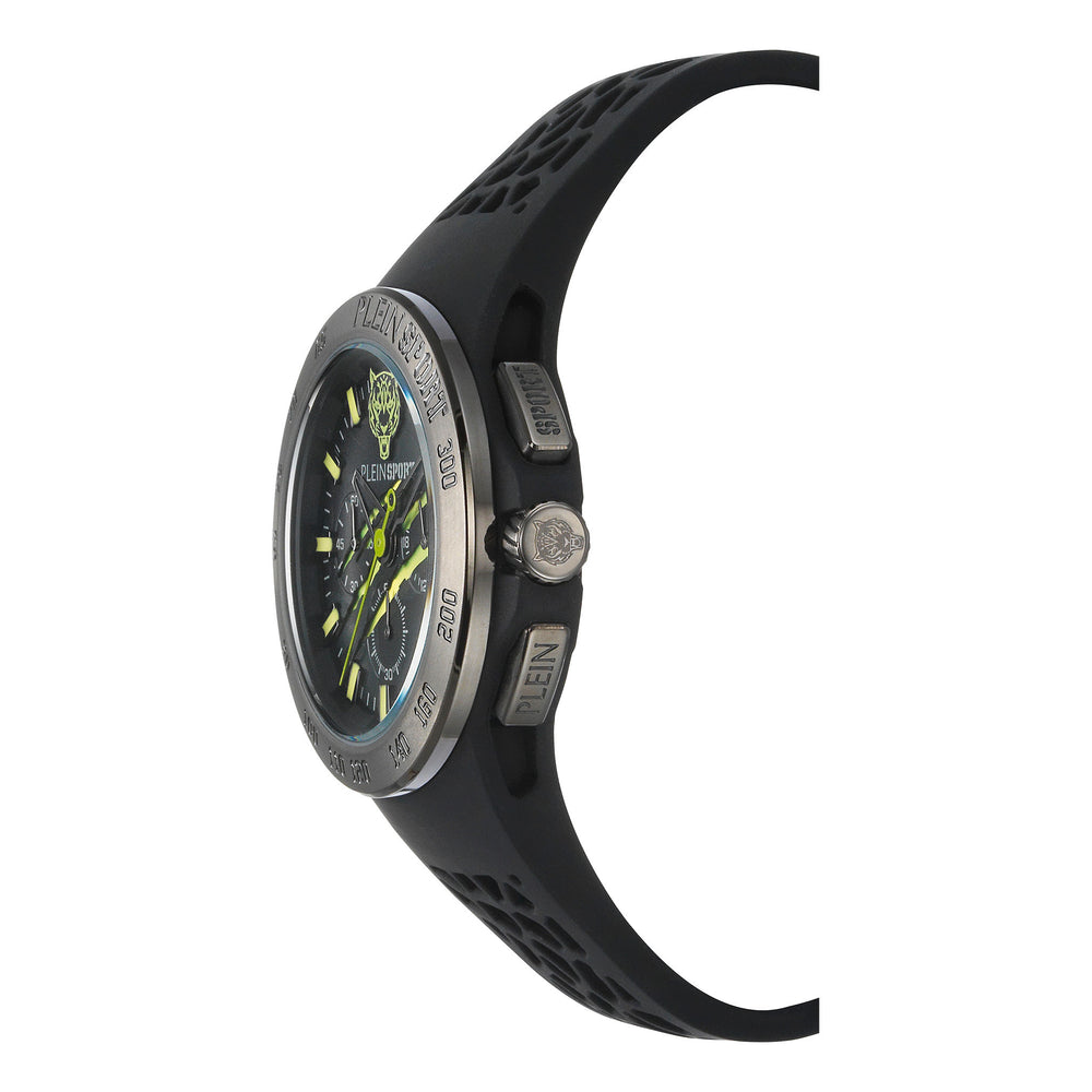 Plein Sport Gents Ion Coated Stainless Steel Quartz Watch Primary View