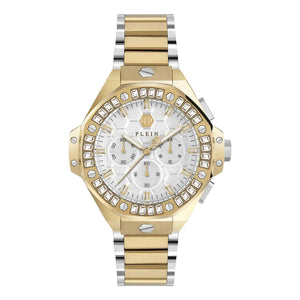 Philipp Plein Unisex Two-Tone Stainless Steel Quartz Watch Primary View