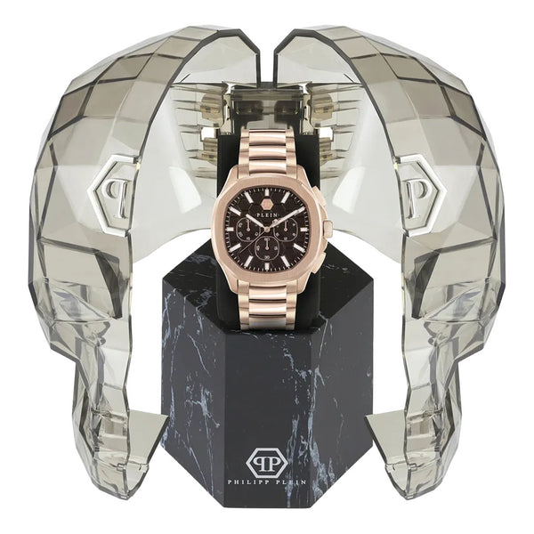 Philipp Plein Gents Rose Gold Tone Stainless Steel Wristwatch Additional View