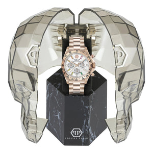 Philipp Plein Ladies Rose Gold PVD Plated Stainless Steel Quartz Watch Additional View