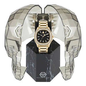 Philipp Plein Ladies Gold PVD Plated Stainless Steel Quartz Watch Additional View
