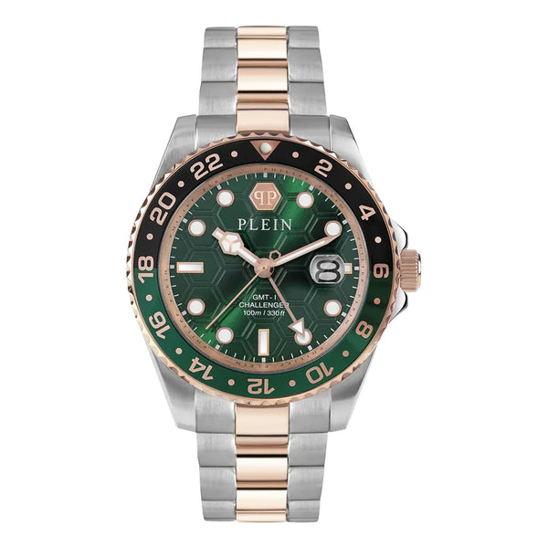 Philipp Plein Gents Two-Tone Stainless Steel Quartz Watch Primary View