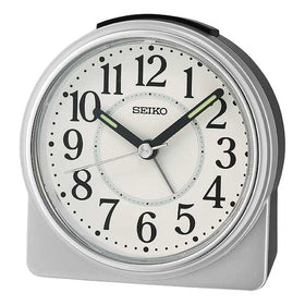 Seiko Bedside Alarm 11cm Clock QHE198S