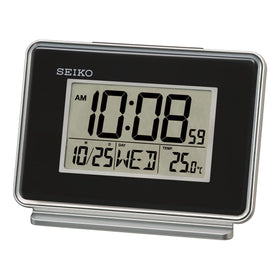 Seiko Digital Alarm 12cm Dual alarm Clock QHL068K