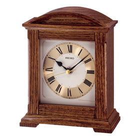 Seiko Wooden Quartz Mantle Clock QXG123B