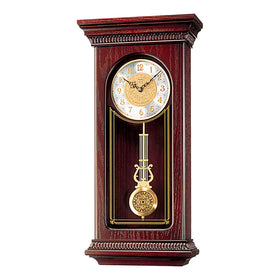 Seiko Long Case Pendulum Chiming Wall Clock QXH008B