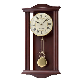 Seiko Wooden Chiming Wall Clock with Pendulum QXH072B