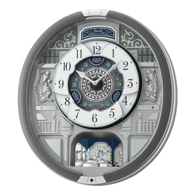 Seiko Melodies Melody in Motion Wall Clock - Hourly Melodies & Lights - QXM366S