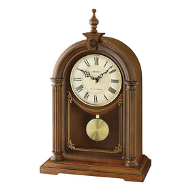 Seiko QXQ036B Wooden Westminster Mantel Clock