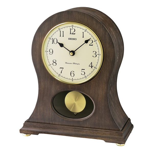 Seiko  Wooden Case - (MDF/Maple Veneer) Mantel Clock Primary View