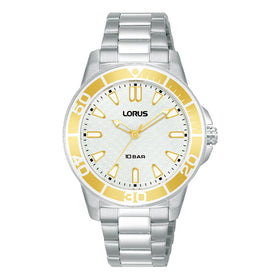 Lorus Ladies 34mm Stainless Steel Sports Watch RG255VX9