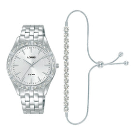 Lorus Ladies Watch and Bracelet Set RG289XX9