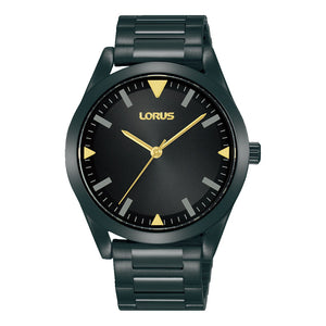 Lorus Gents Ion Plated Stainless Steel Quartz Watch Primary View