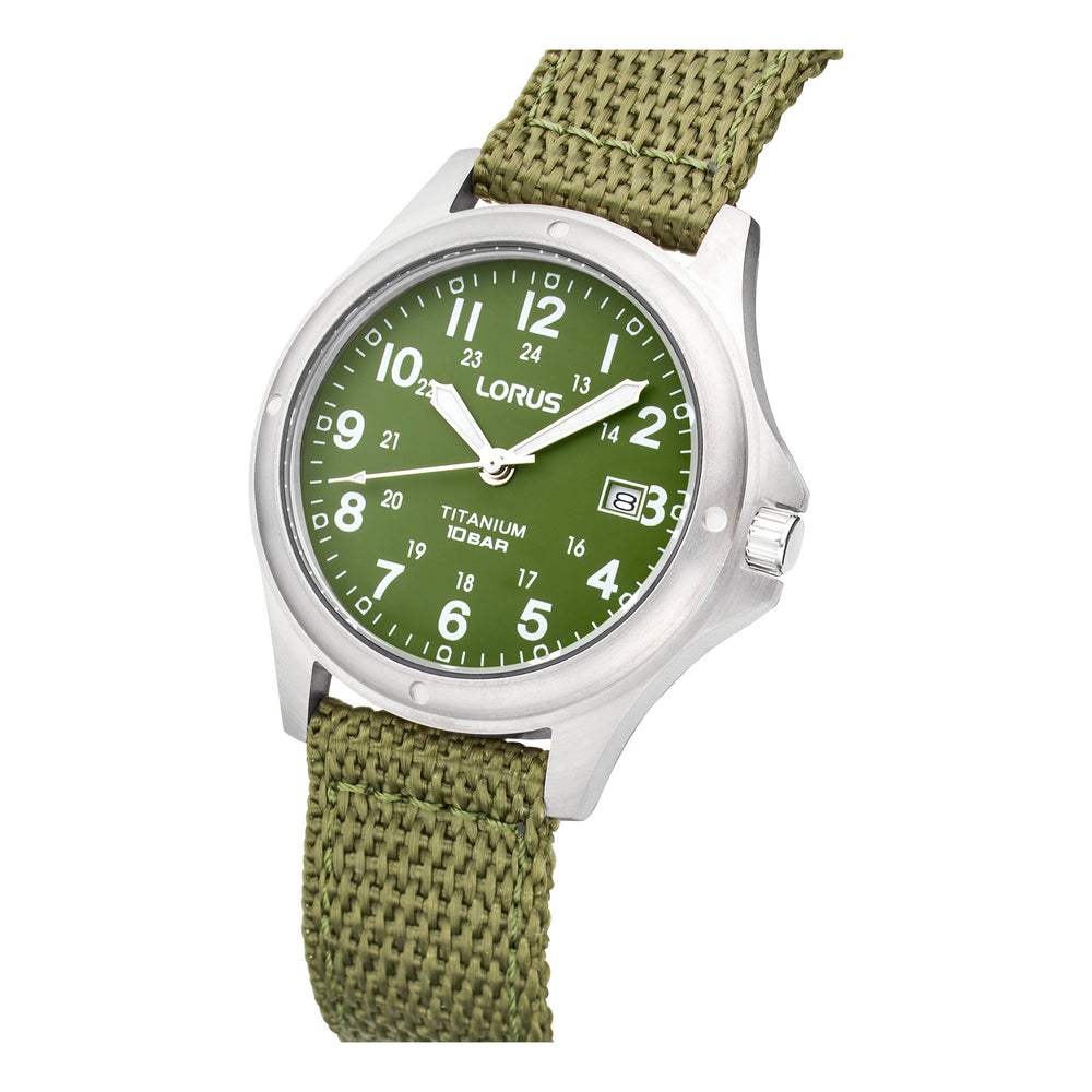 Lorus Gents Titanium Quartz Watch Primary View