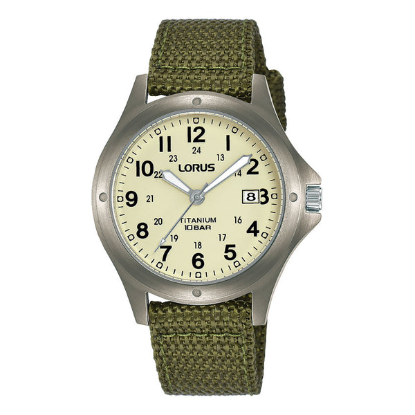 Lorus Gents Titanium Quartz Watch Primary View