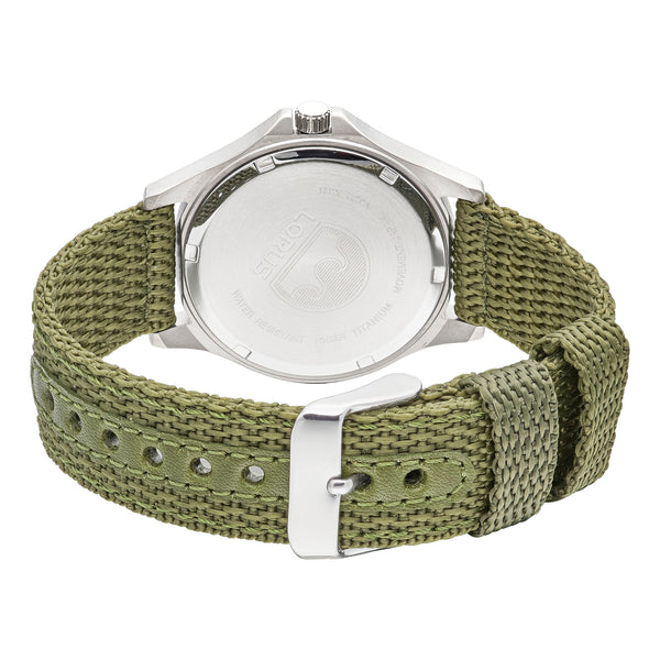 Lorus Gents Cream Quartz Watch Additional View