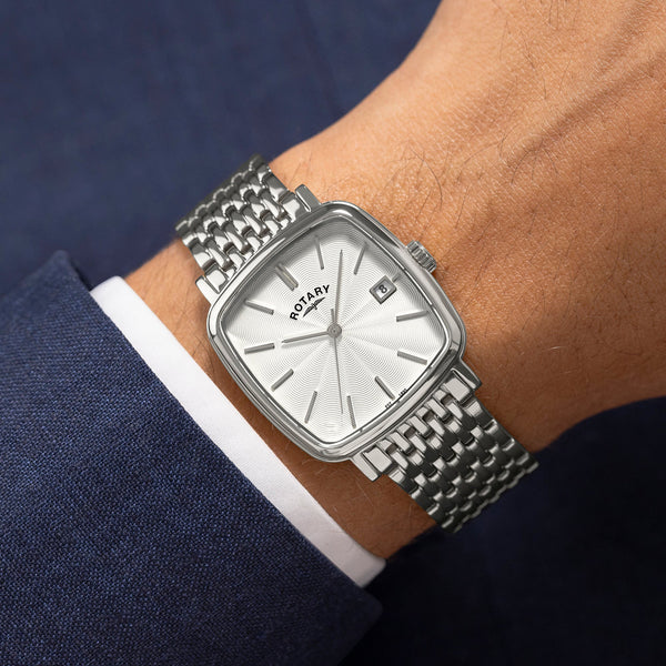 Rotary Gents Stainless Steel Watches Additional View